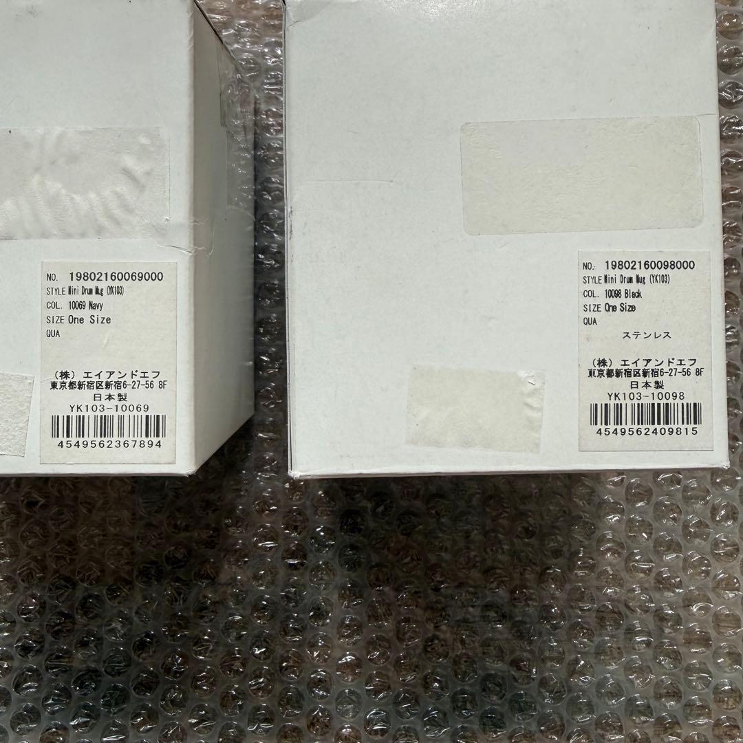 バーベキュー・調理用品 PENDLETON YK103 Mini Drum Mug Brack/Navy