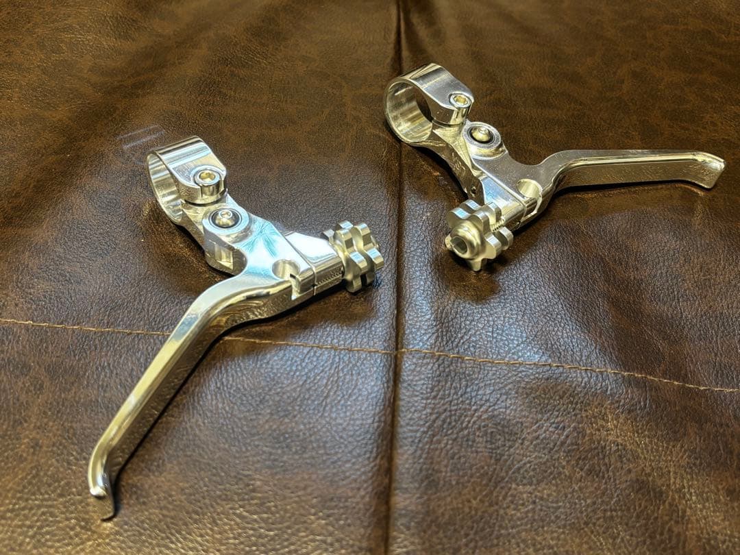 PAUL ブレーキレバー　ポリッシュ　左右セット　美品