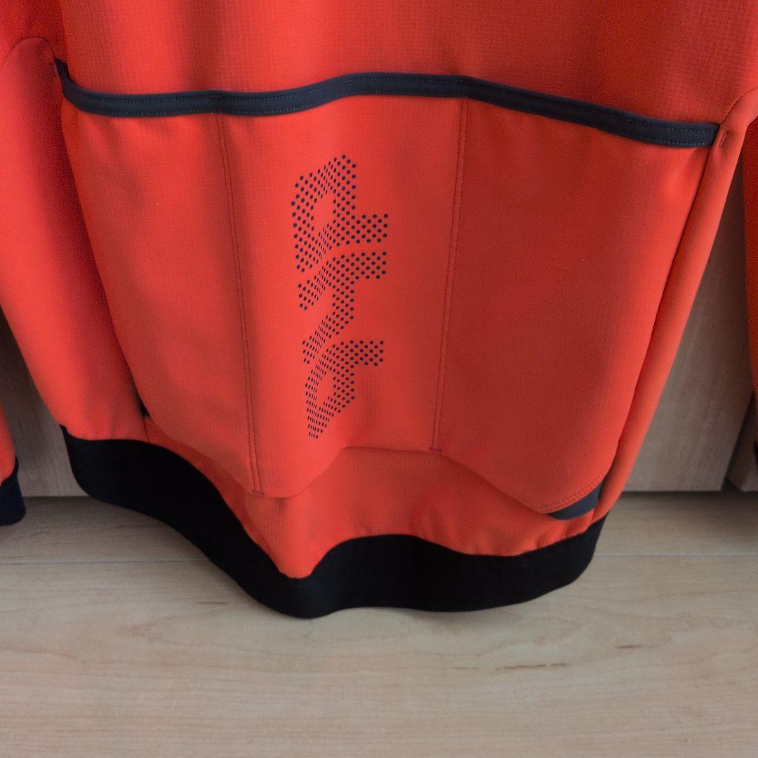 dhb サイクルジャケット オレンジ