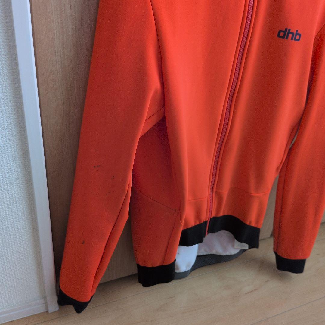 dhb サイクルジャケット オレンジ