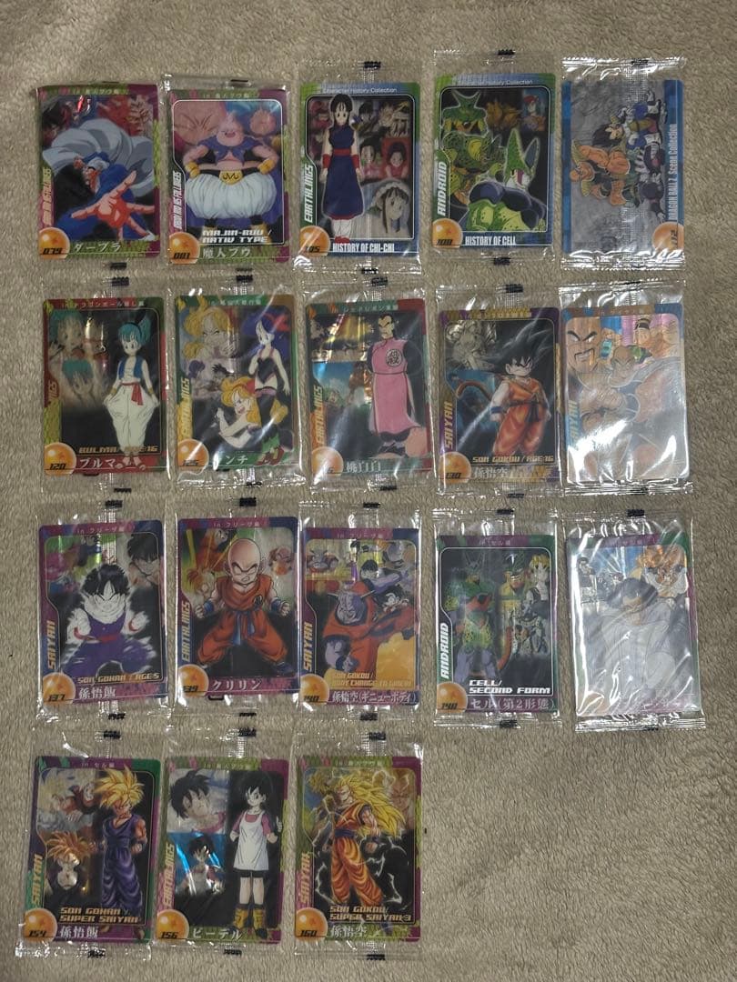 ドラゴンボール　森永ウエハースカード　38枚【未開封】　希少品