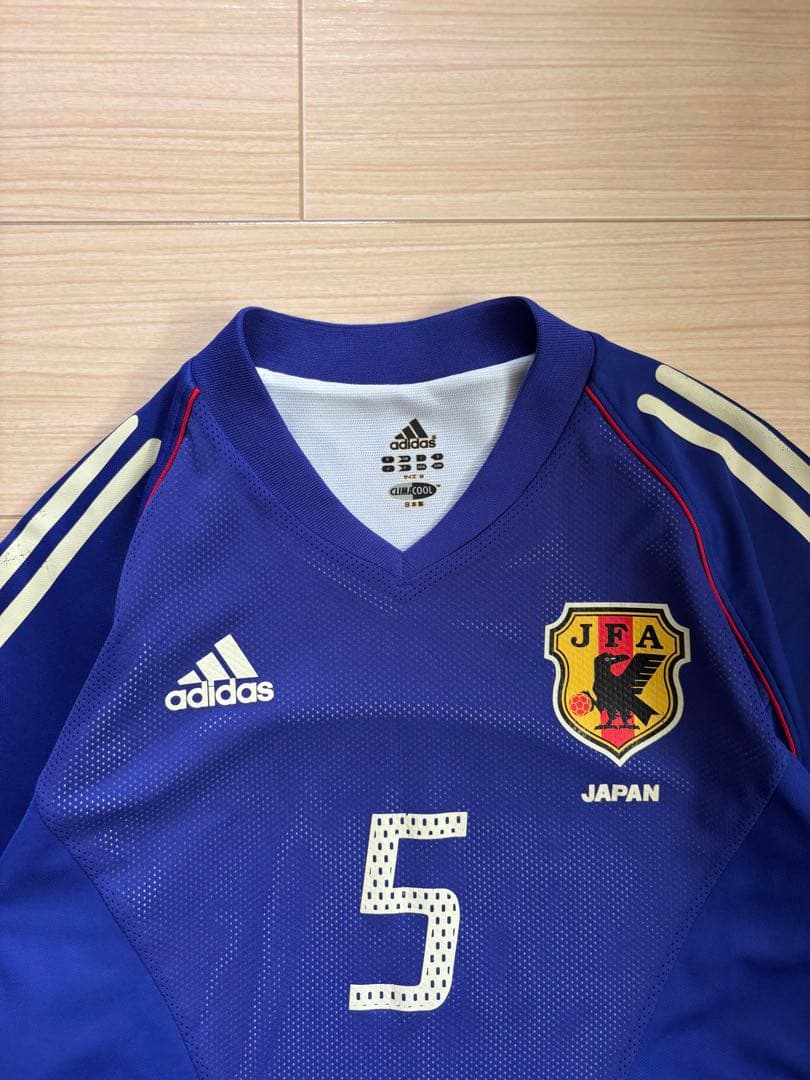 日韓ワールドカップ　日本代表ユニフォーム　稲本オーセンティック