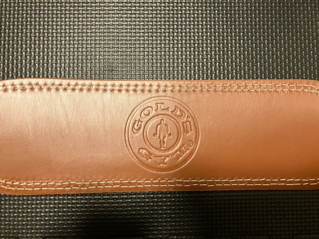ゴールドジム（GOLD’S GYM)プロレザーベルトG3324（サイズS）