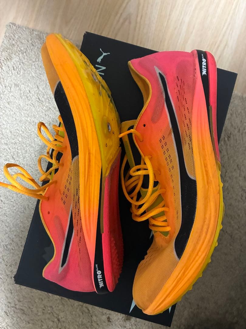 PUMA 長距離スパイク　エヴォスピードロングディスタンス　ニトロエリート
