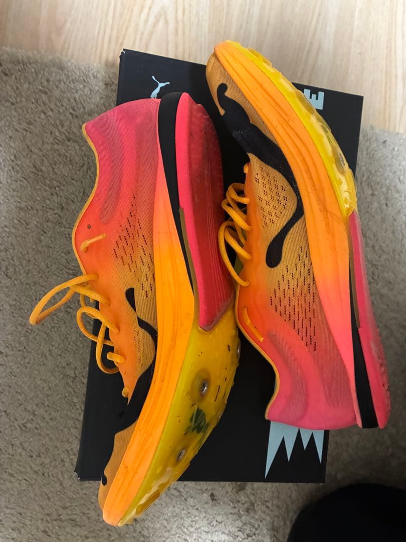 PUMA 長距離スパイク　エヴォスピードロングディスタンス　ニトロエリート