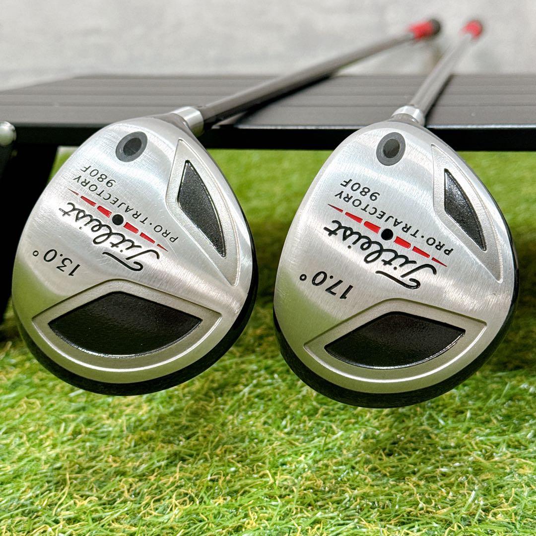 Titleist タイトリスト 980F フェアウェイウッド 2本 【K537】