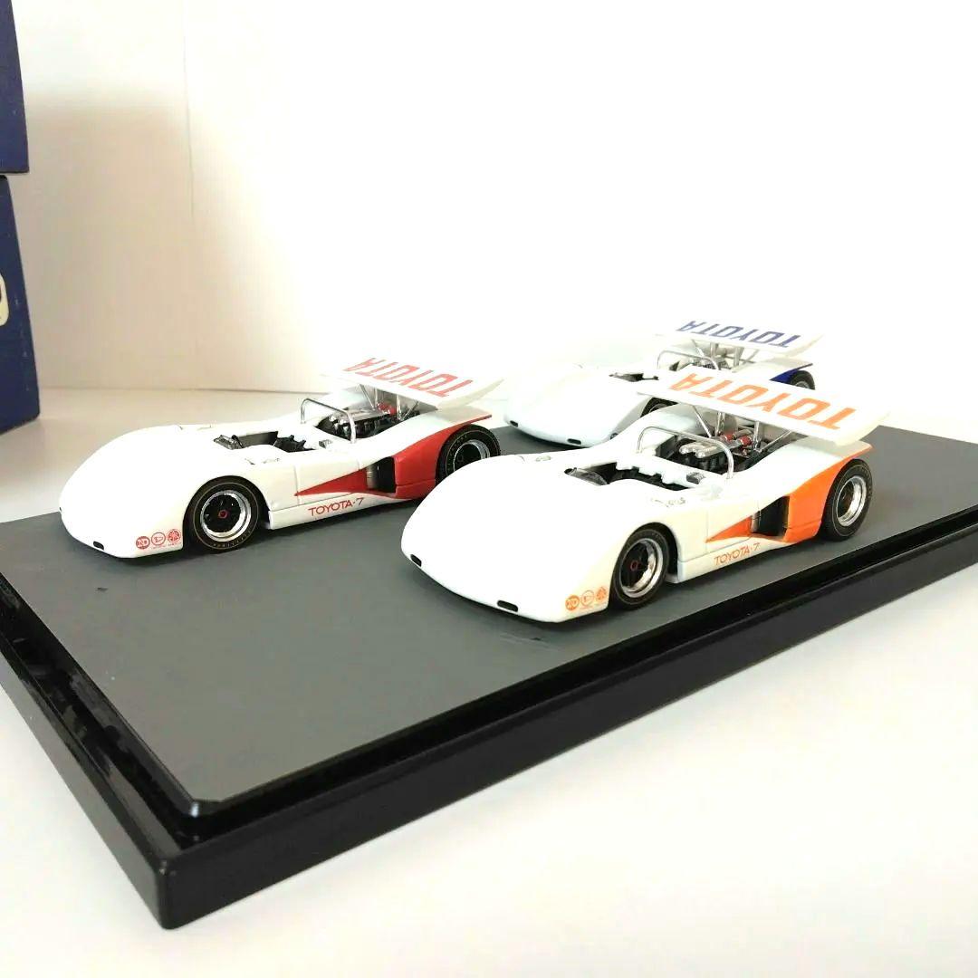 エブロ　TOYOTA-7 ジオラマ ミニカーセット Q-Model　1/43