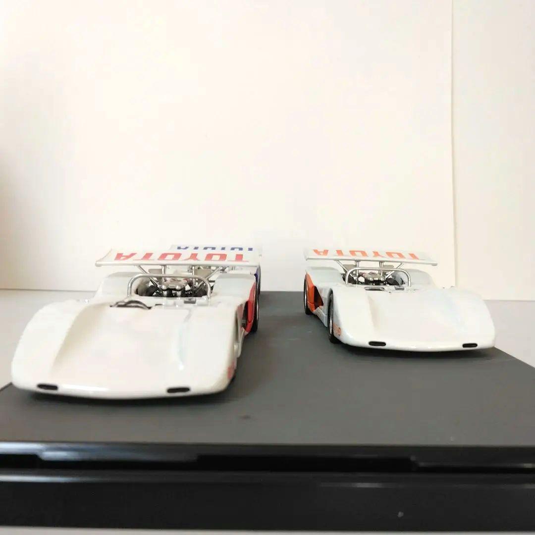 エブロ　TOYOTA-7 ジオラマ ミニカーセット Q-Model　1/43