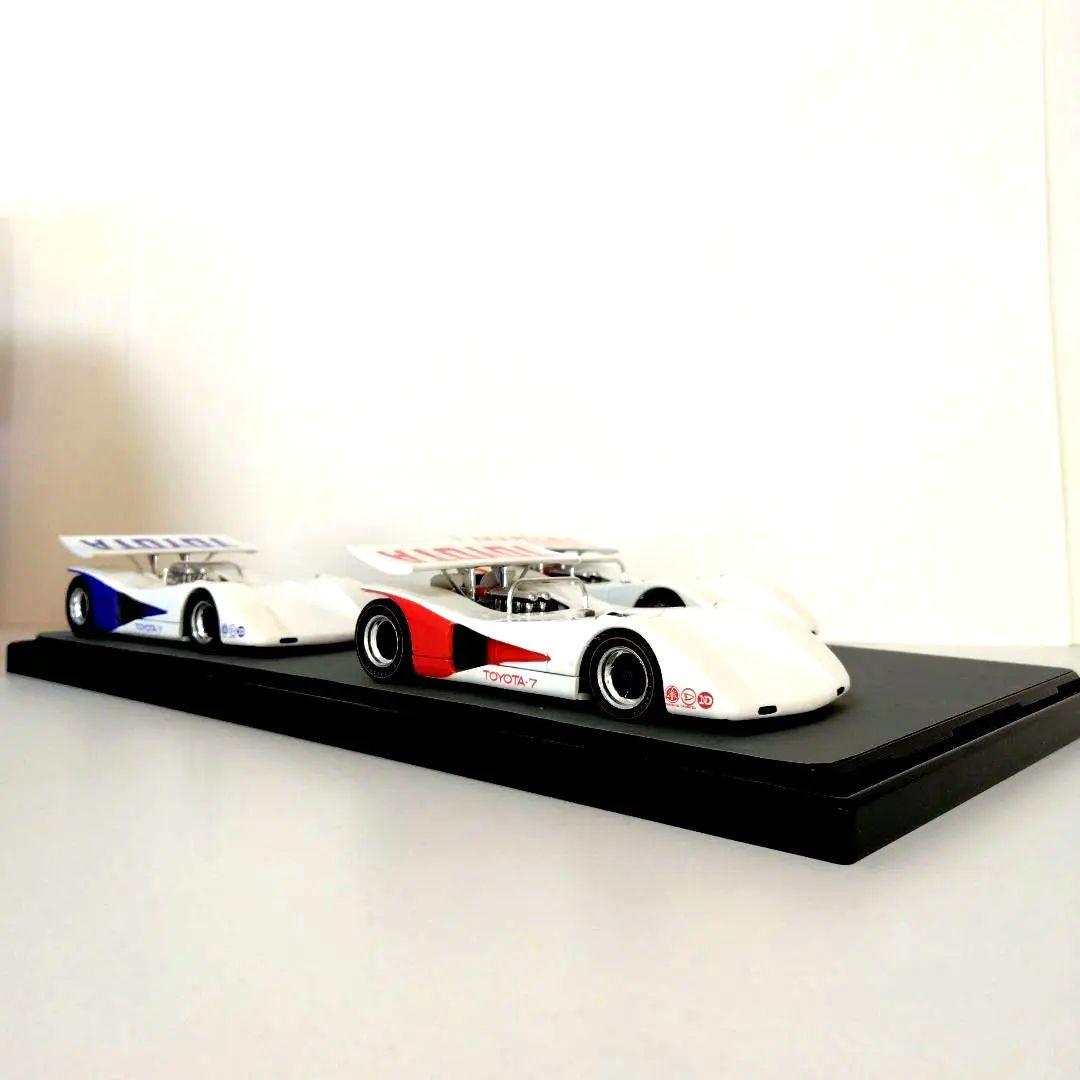 エブロ　TOYOTA-7 ジオラマ ミニカーセット Q-Model　1/43