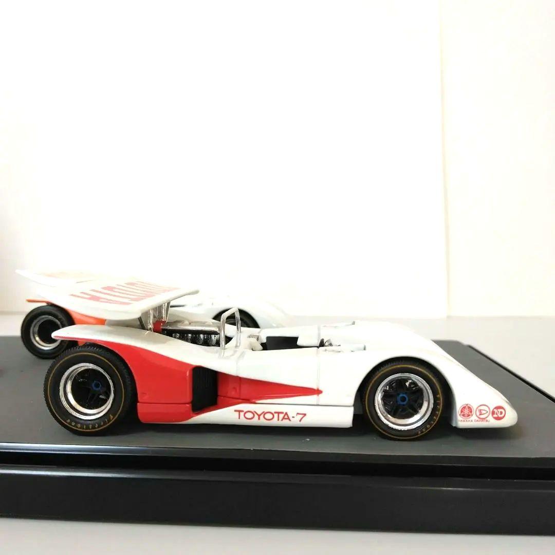 エブロ　TOYOTA-7 ジオラマ ミニカーセット Q-Model　1/43