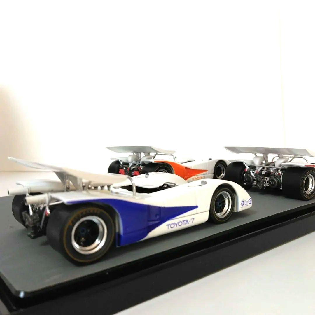 エブロ　TOYOTA-7 ジオラマ ミニカーセット Q-Model　1/43