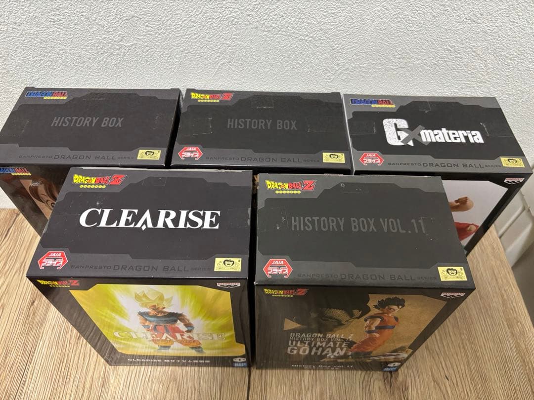 ドラゴンボール フィギュア　まとめ売り　プライズ　ヒストリーボックス