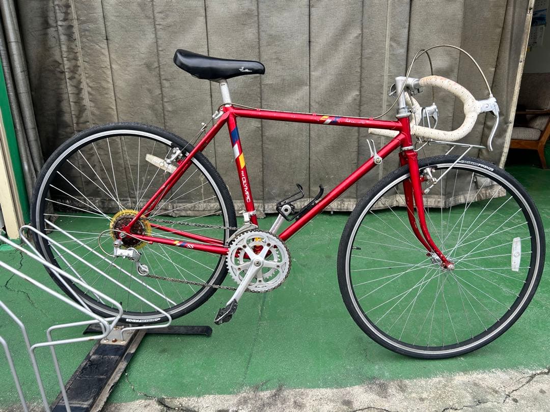 No.564 レトロFUJI OLYMPIC クロモリロード整備済み18速