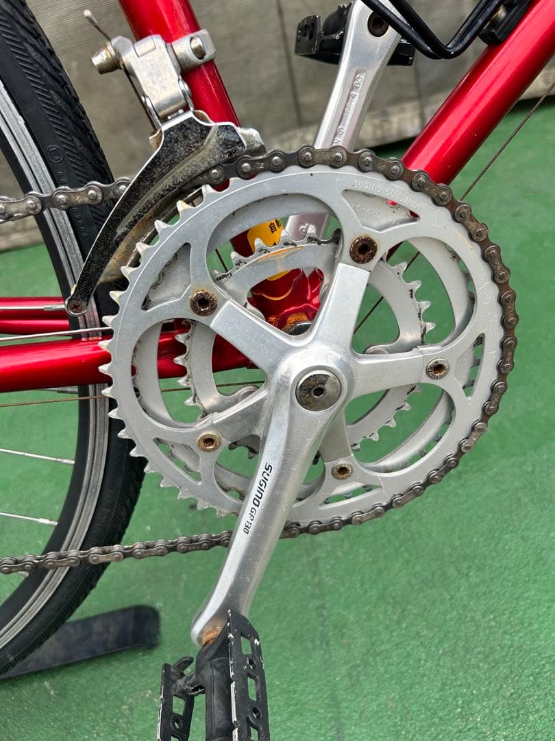 No.564 レトロFUJI OLYMPIC クロモリロード整備済み18速