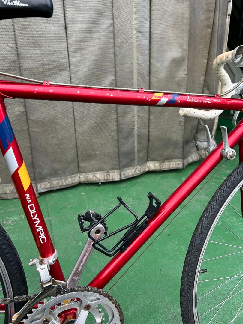 No.564 レトロFUJI OLYMPIC クロモリロード整備済み18速
