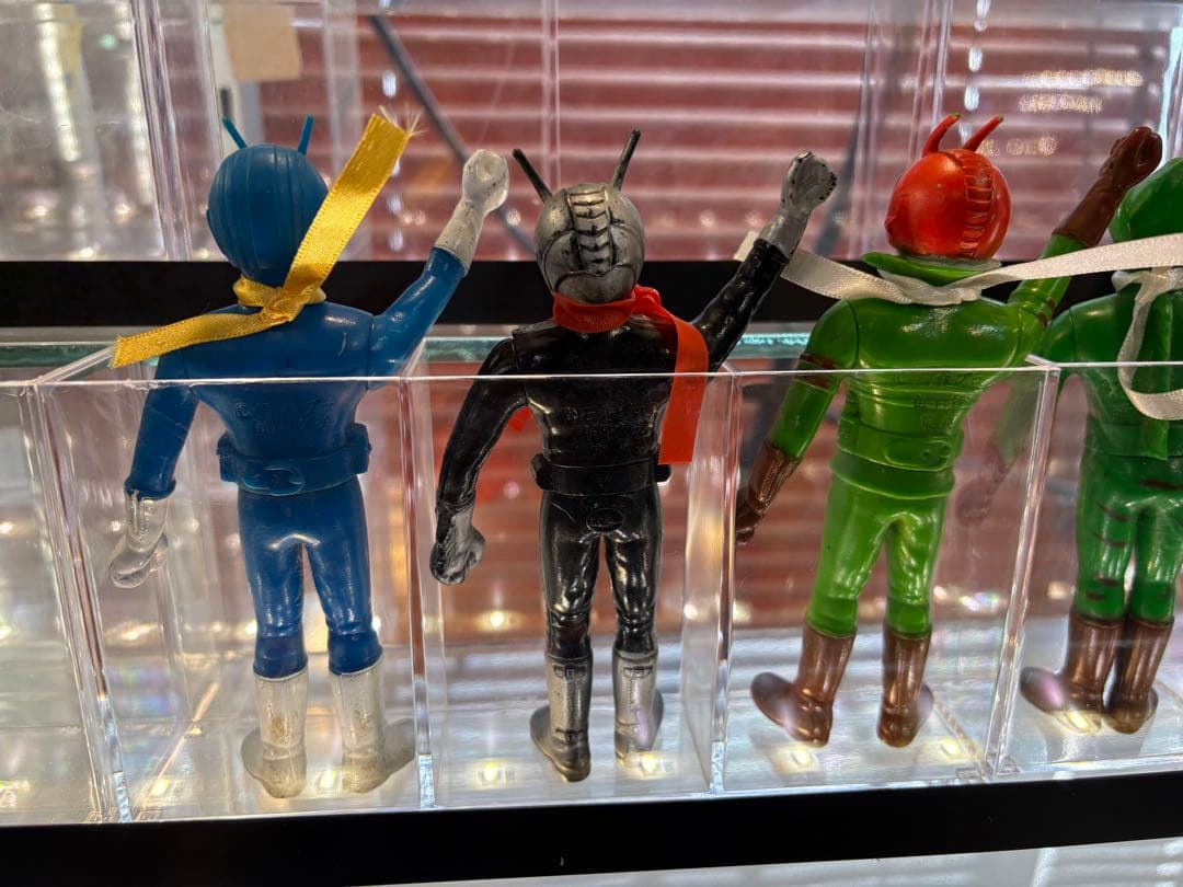 け*じ様 当時物　ソフビ　ポピー　仮面ライダー