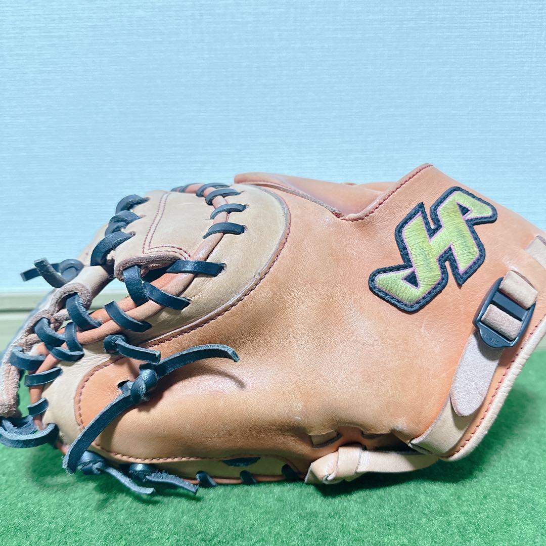 ハタケヤマ 即戦力 左投げ 軟式 キャッチャーミット TH-272WR 小指2本