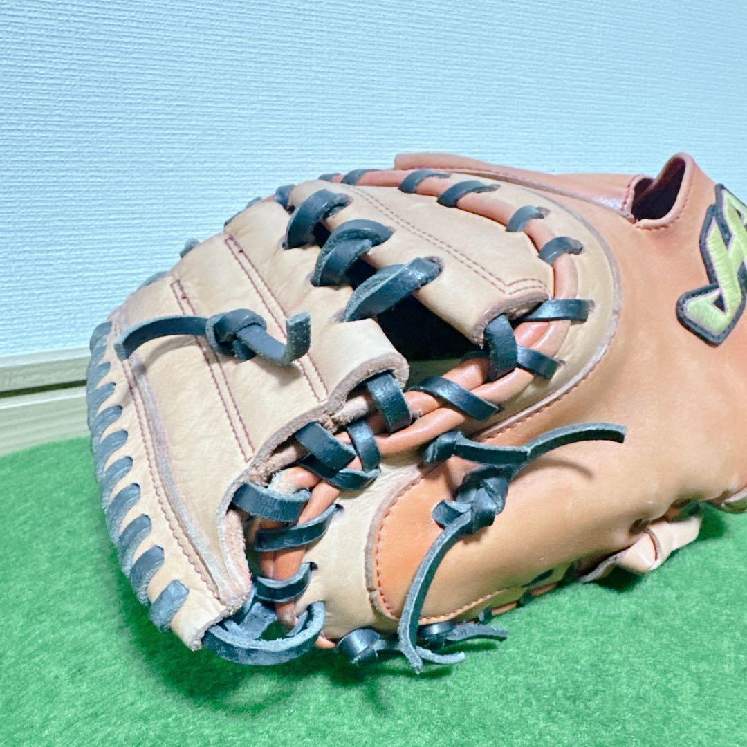 ハタケヤマ 即戦力 左投げ 軟式 キャッチャーミット TH-272WR 小指2本