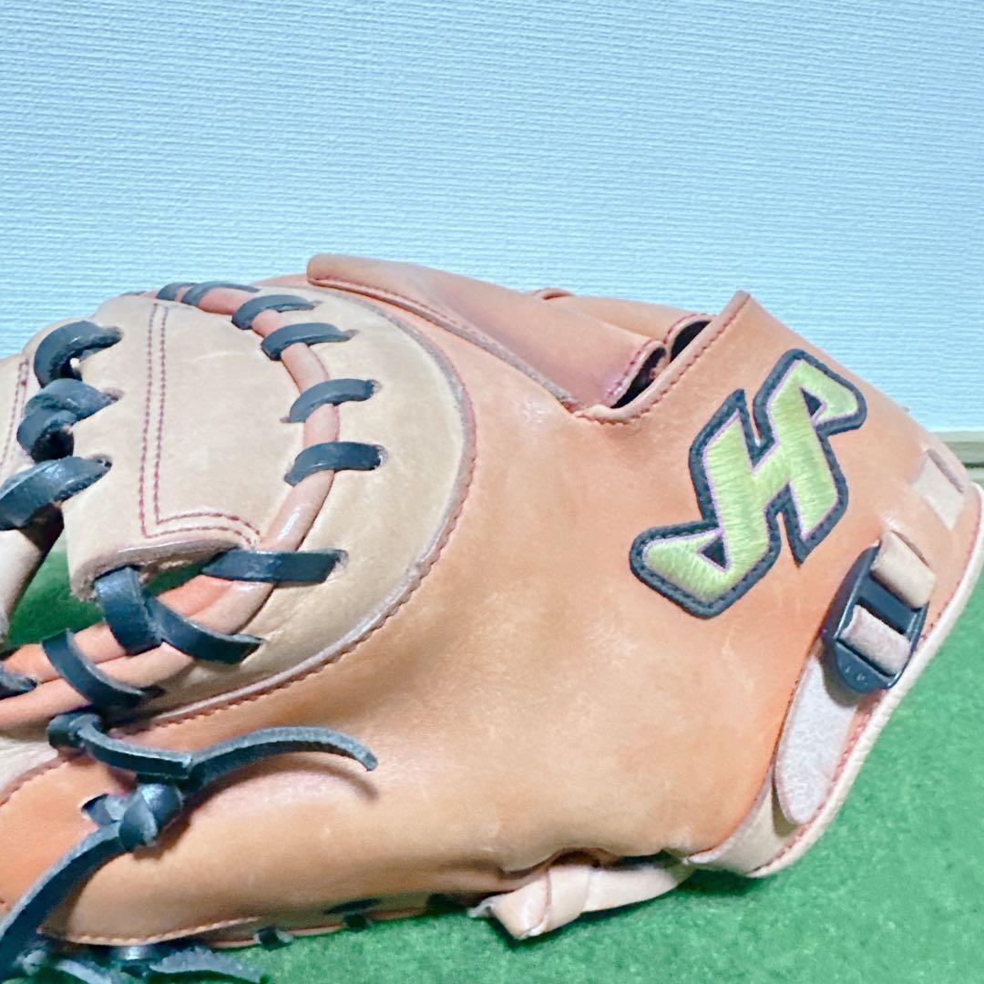 ハタケヤマ 即戦力 左投げ 軟式 キャッチャーミット TH-272WR 小指2本