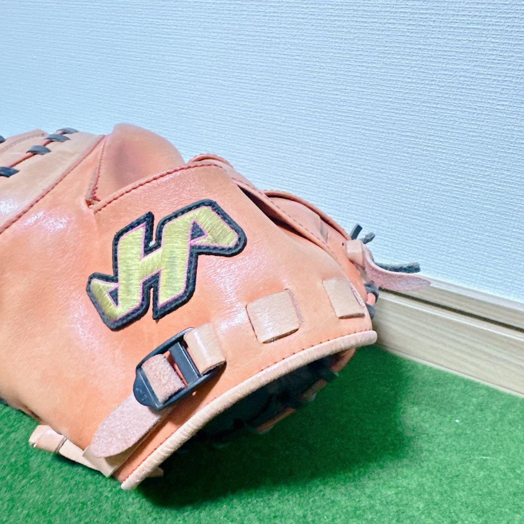 ハタケヤマ 即戦力 左投げ 軟式 キャッチャーミット TH-272WR 小指2本