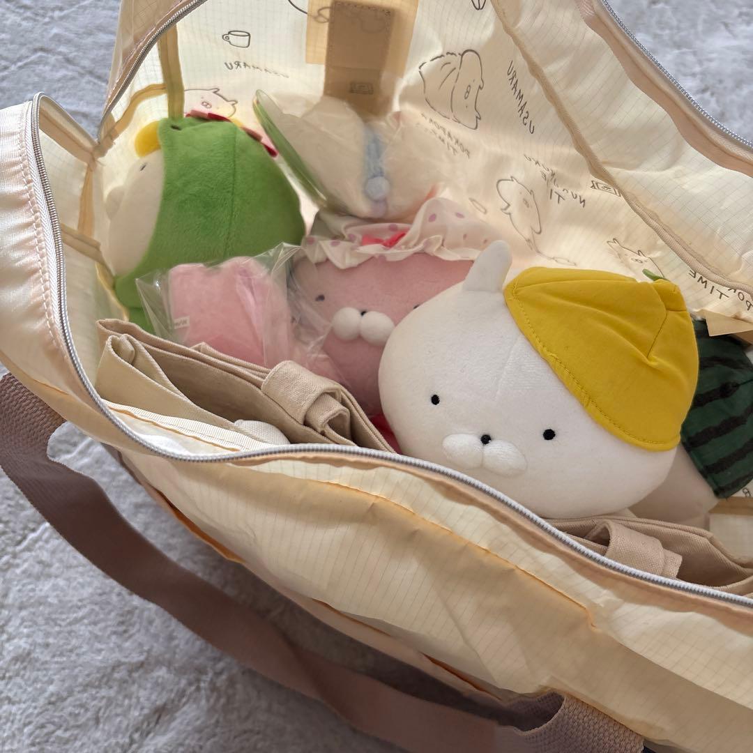 うさまるぬいぐるみ トートバッグなど