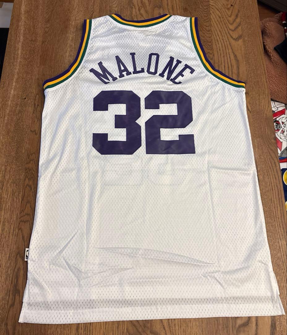 NBA ユタジャズ　カール・マローン選手　ユニフォーム　Lサイズ