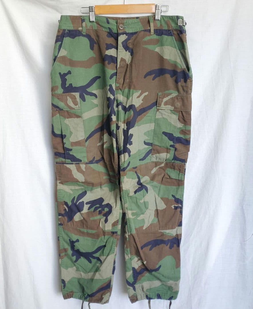US ARMY 迷彩カモカーゴパンツ 米軍 ミリタリー 軍パン 軍物