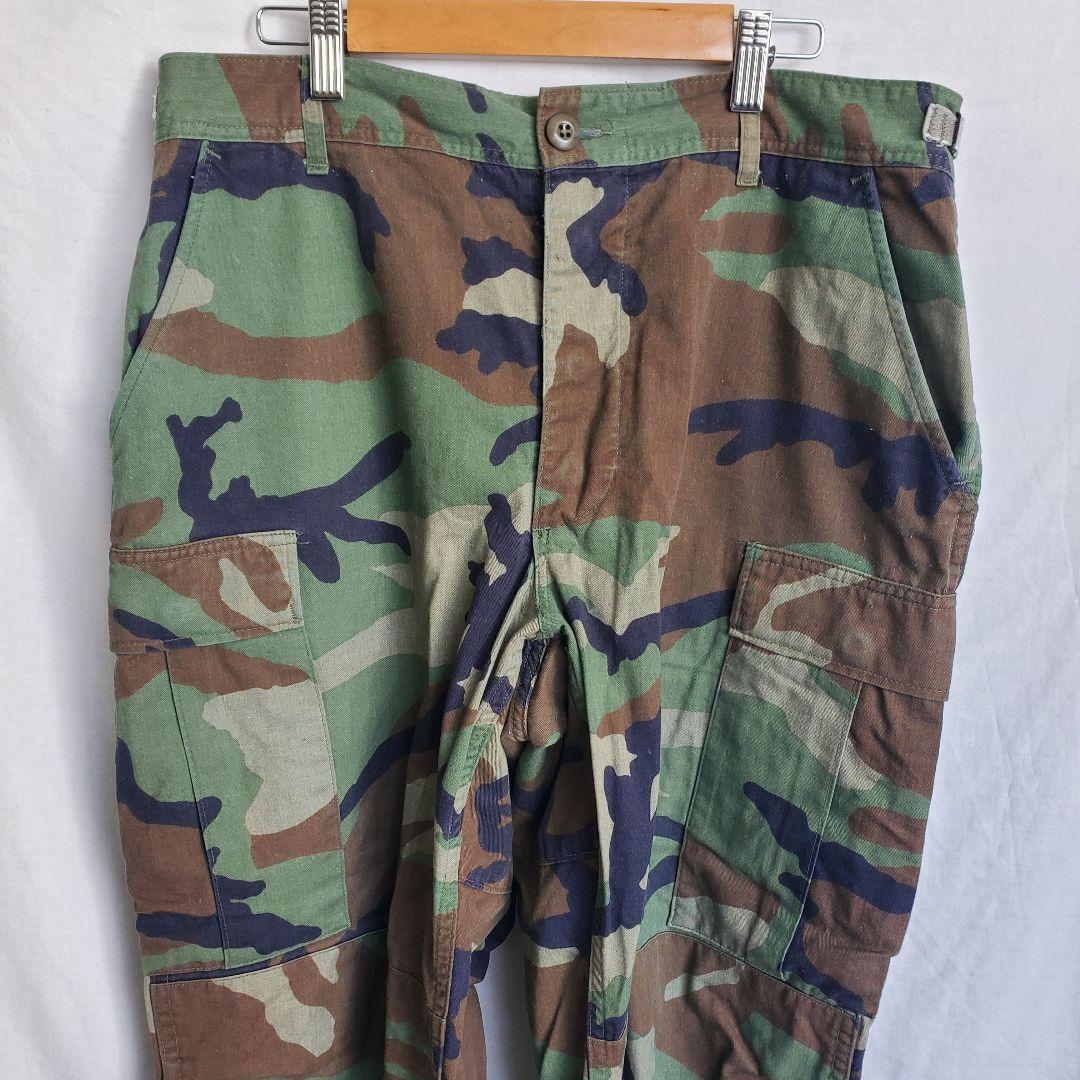 US ARMY 迷彩カモカーゴパンツ 米軍 ミリタリー 軍パン 軍物