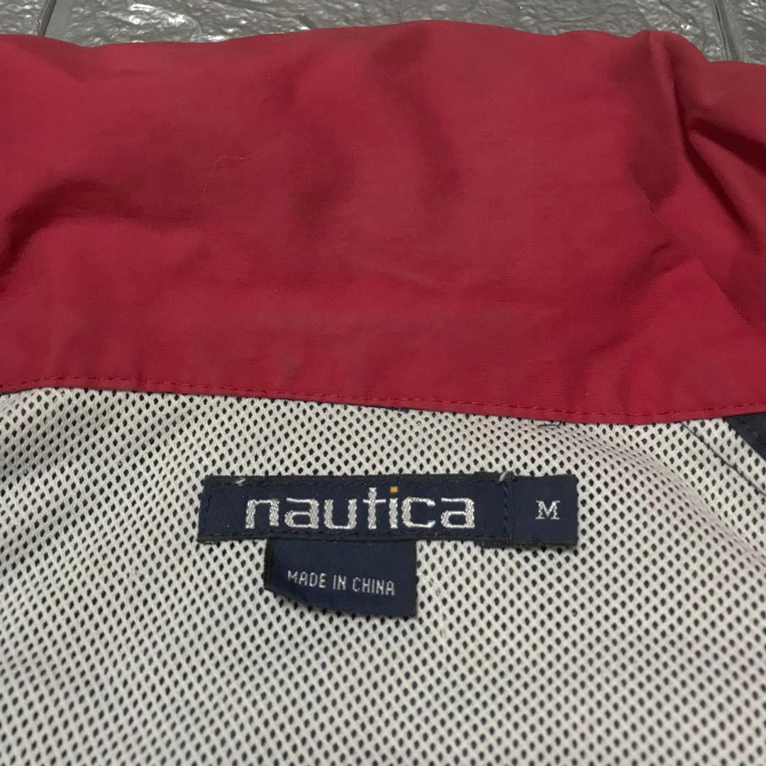 MENS nautica ノーティカ アウター M ネイビー×レッド
