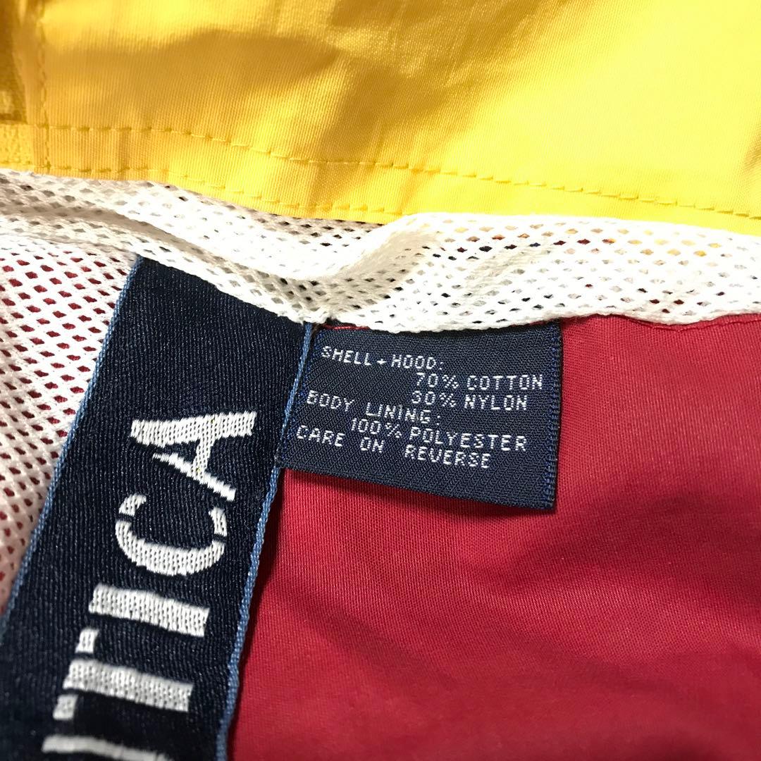 MENS nautica ノーティカ アウター M ネイビー×レッド