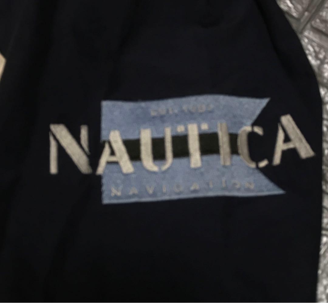 MENS nautica ノーティカ アウター M ネイビー×レッド