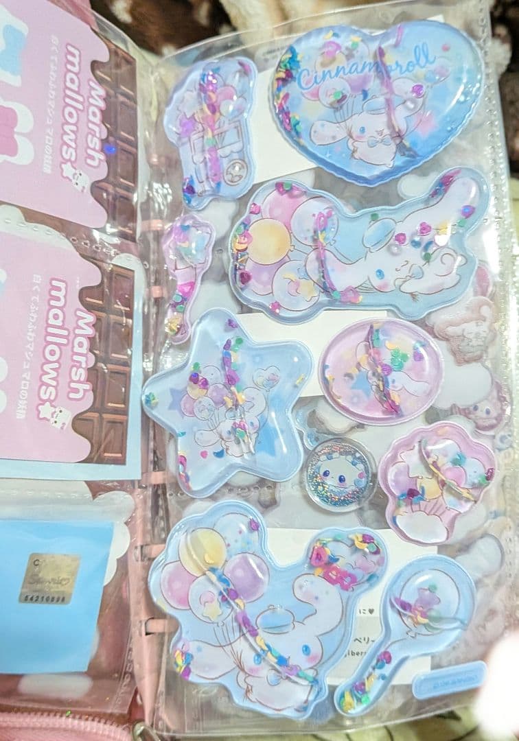 シール帳 完成品 サンリオ あわわちゃん