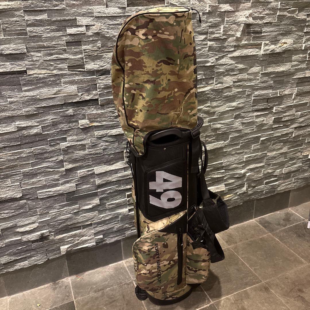 ゴルフバッグ・キャディバッグ TFW49 X-PAC CADDIEBAG CAMOxBLACK