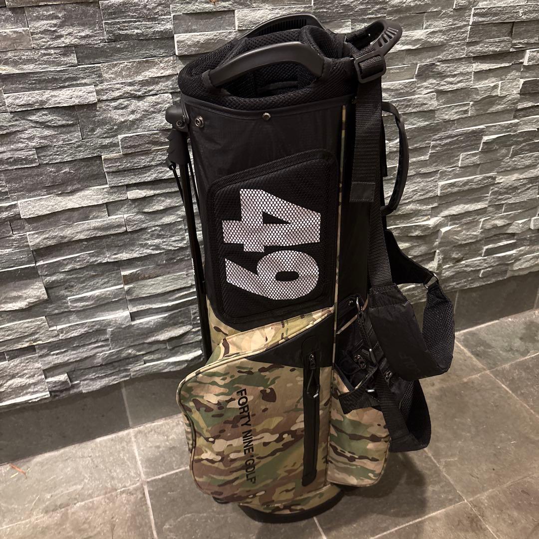 ゴルフバッグ・キャディバッグ TFW49 X-PAC CADDIEBAG CAMOxBLACK