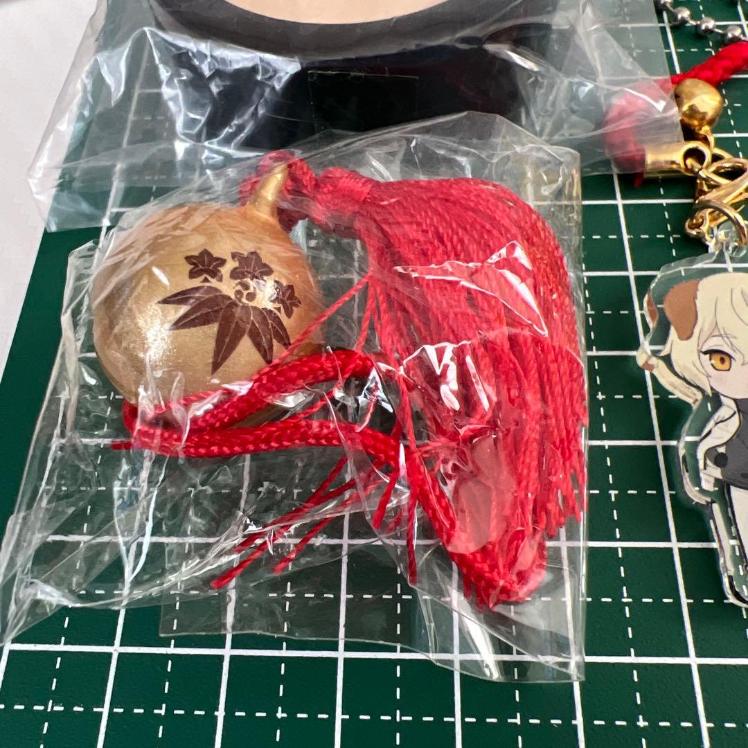 05【髭切】刀剣乱舞 其ノ七　鈴　キーホルダー　フェイスカラー