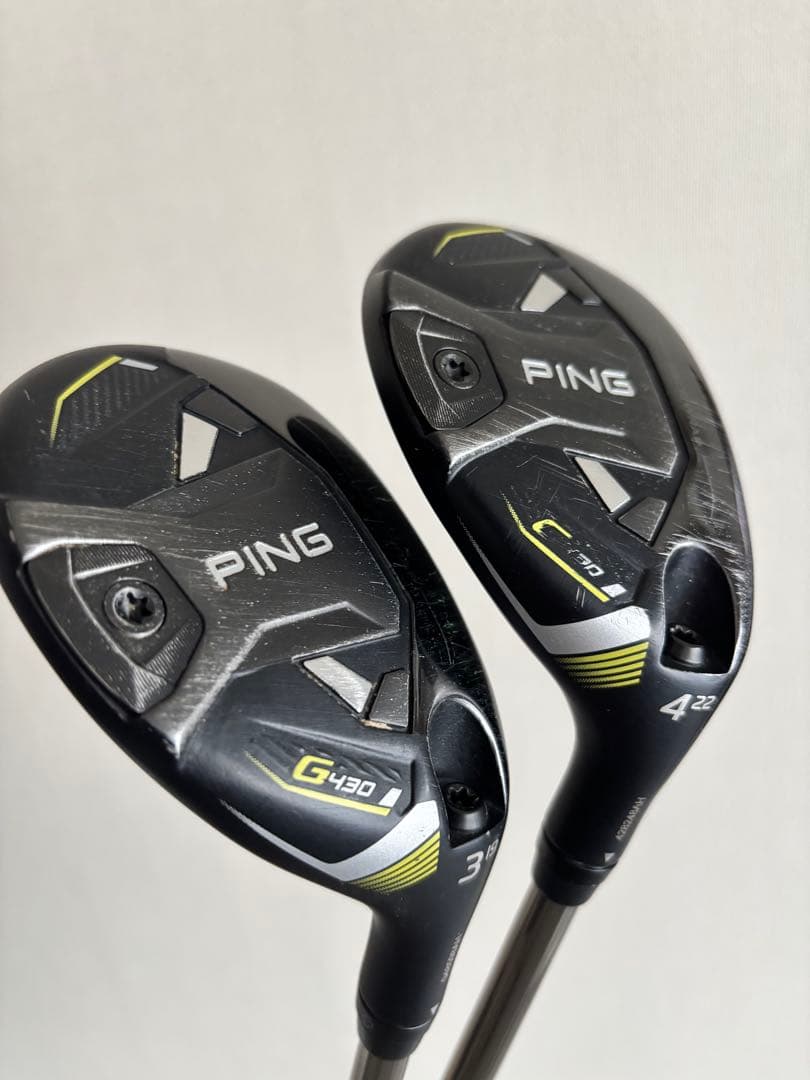 PING G430 ハイブリッド 3U 4U 2本 TOUR 173-85 S