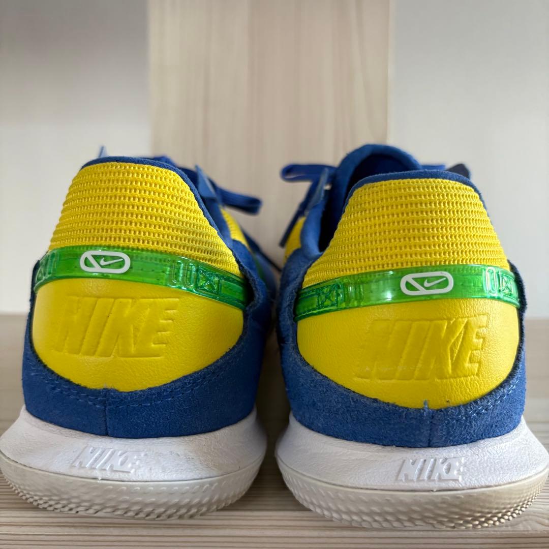 Nike フットサルシューズ ストリートガト　ブラジル　26.5 グリーンブルー