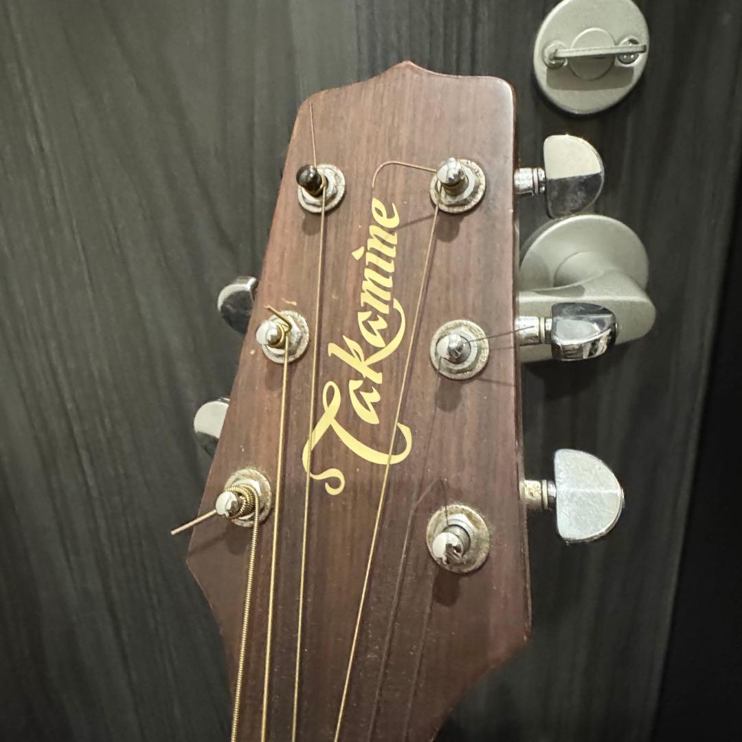 動作OK takamine エレアコ PT206 タカミネ ソフトケース付き