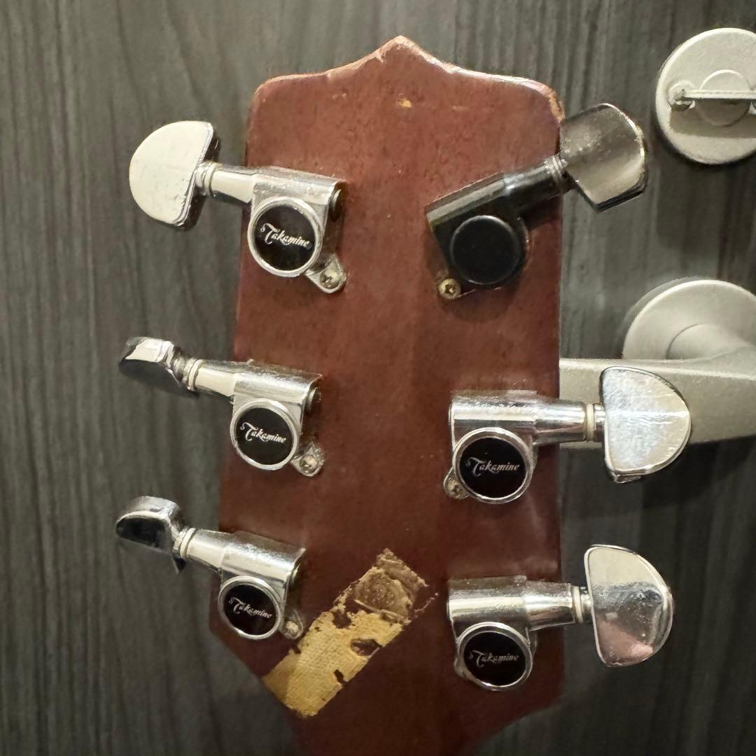 動作OK takamine エレアコ PT206 タカミネ ソフトケース付き