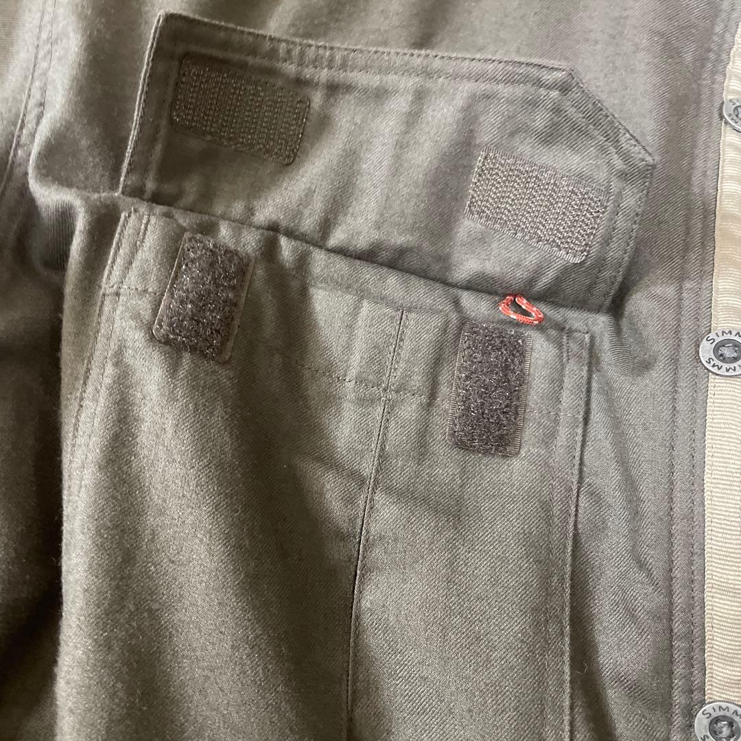 SIMMS シムス長袖防寒シャツ　サイズL(jpn XL)