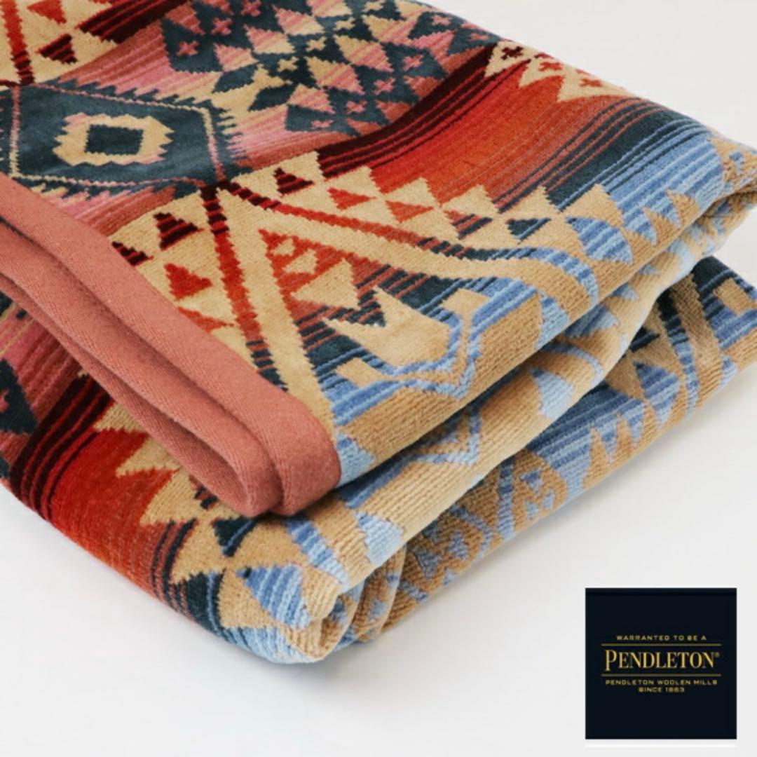 PENDLETON 大判 ジャガード 大判タオル