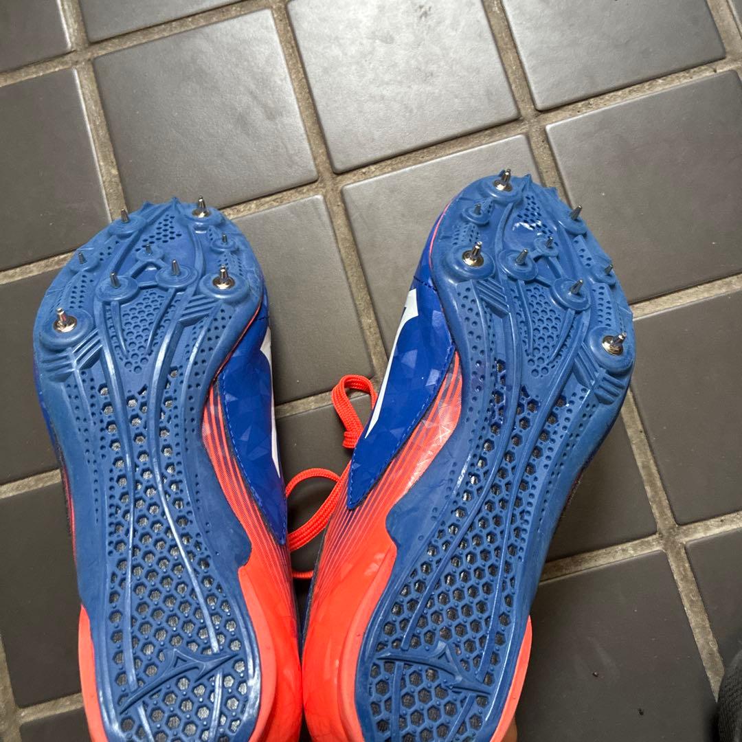 Mizuno スパイクシューズ 青赤