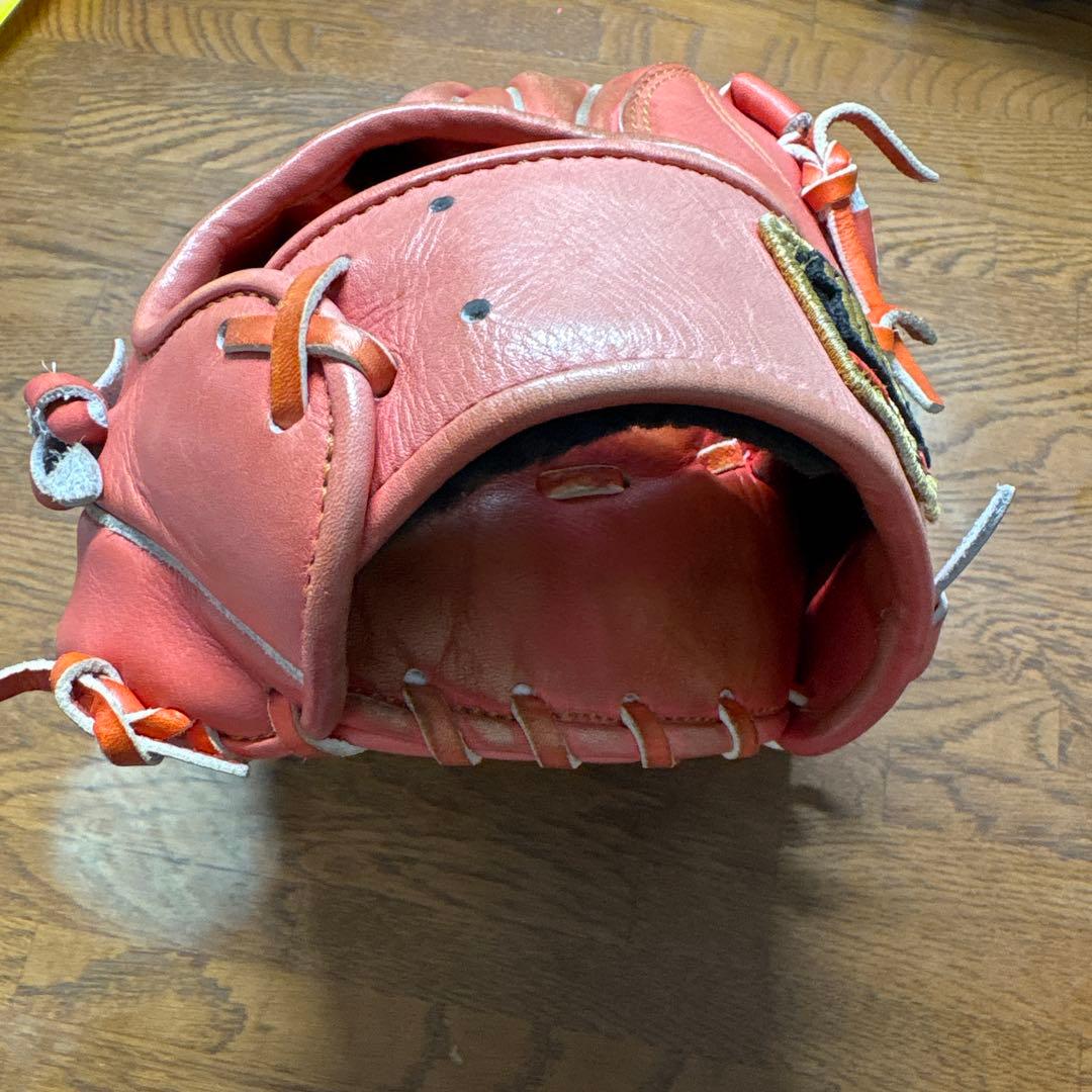 ZETT 軟式内野手用グローブ 源田モデル ※小指２本入れ型付け