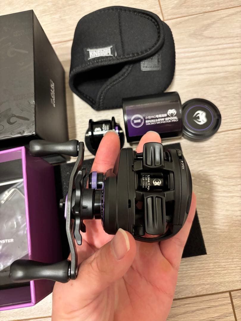 KINGDOM MICRO MONSTER PRO シャロースプール付