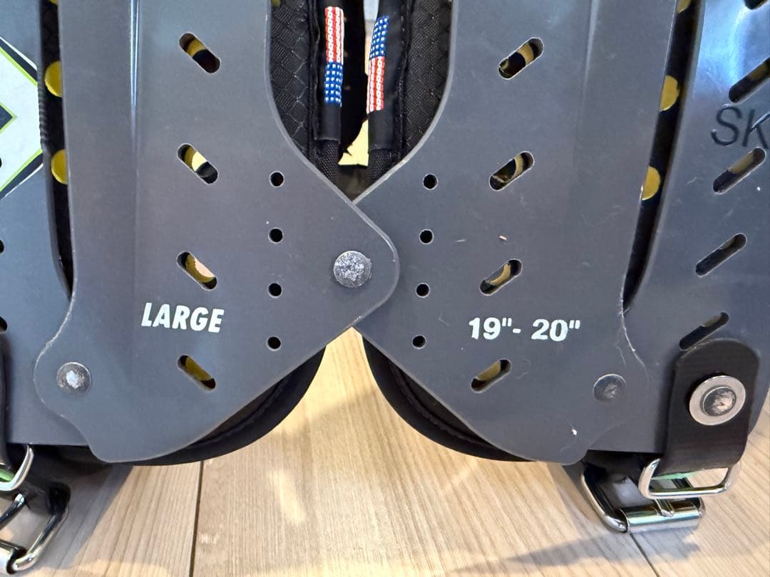 XTECH ショルダーパッド X2 LARGE バックプレート付き 人気モデル