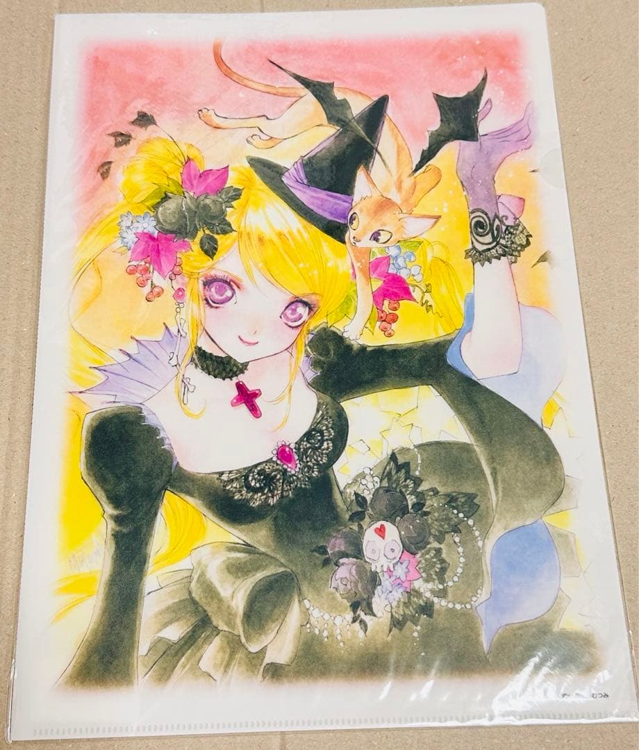 いのまたむつみ　クリアファイル　ねこ　３枚セット