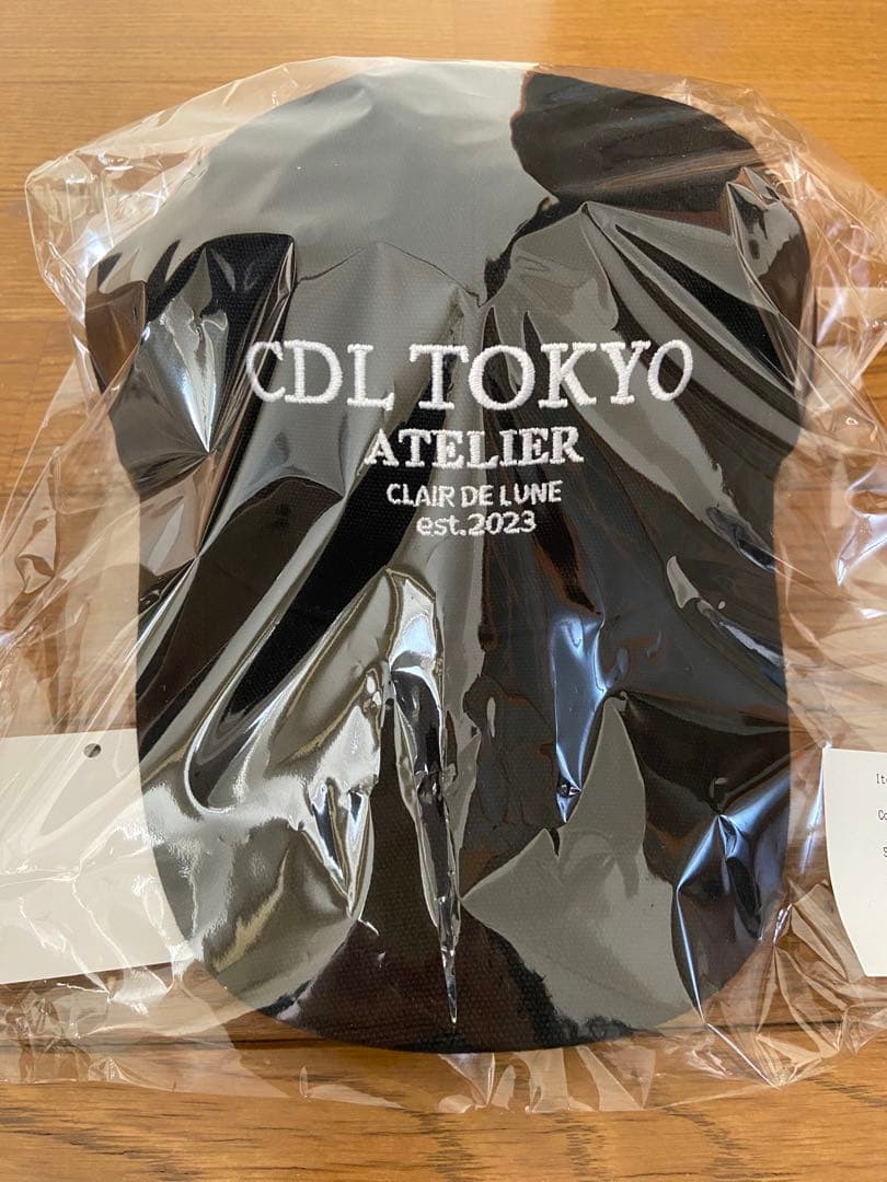 【新品】ØMI CDL TOKYO Atelier キャップ　黒　Sサイズ