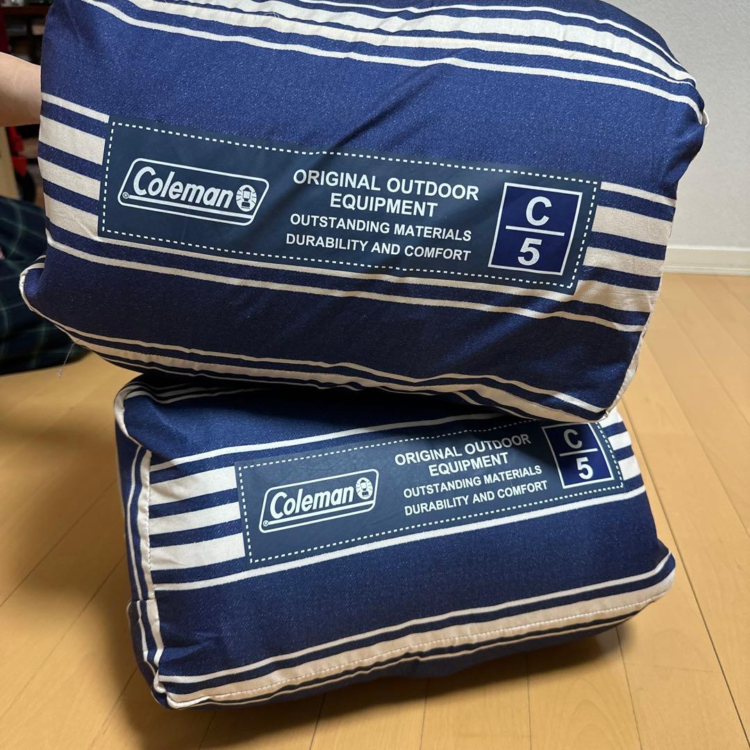 Coleman コールマン　寝袋　美品　2個セット
