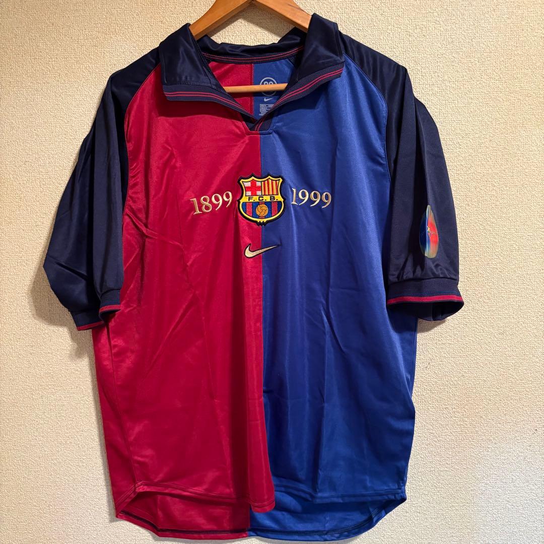 NIKE FCバルセロナ100周年記念ユニフォーム ♯11 リバウド05復刻版