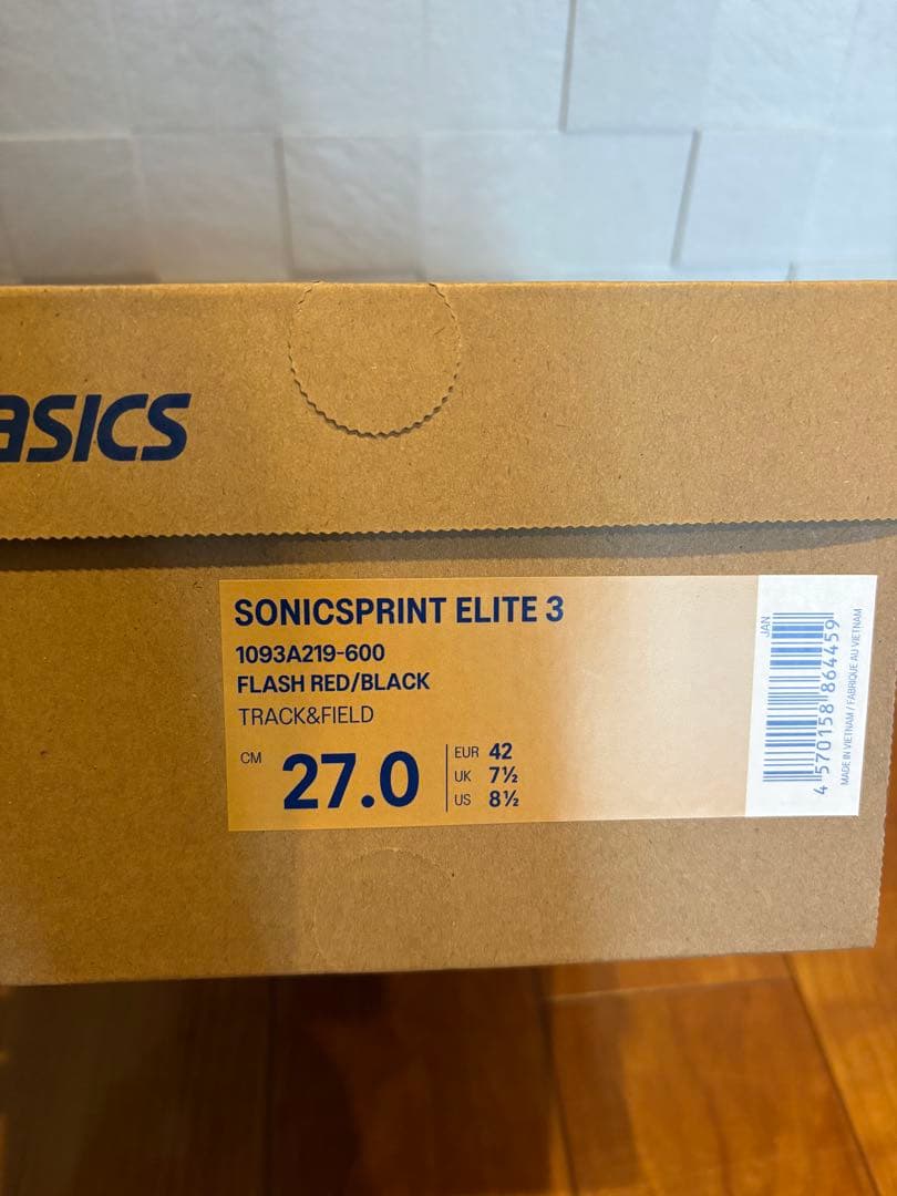 【asics】SONICSPRINT ELITE 3 27.0cm